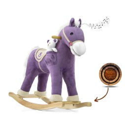 Purple Pony Rocking Horse