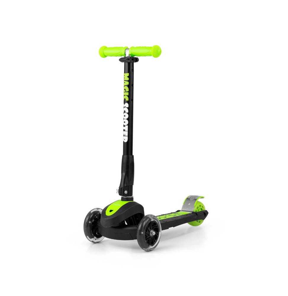 Trottineta Milly Mally Magic Green pentru copii