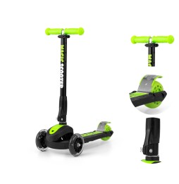 Trottineta Milly Mally Magic Green pentru copii