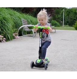 Trottineta Milly Mally Magic Green pentru copii