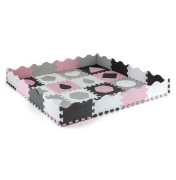 Jolly 4x4 Foam Mat - Pink Grey