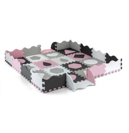 Jolly 4x4 Foam Mat - Pink Grey