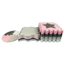 Jolly 4x4 Foam Mat - Pink Grey