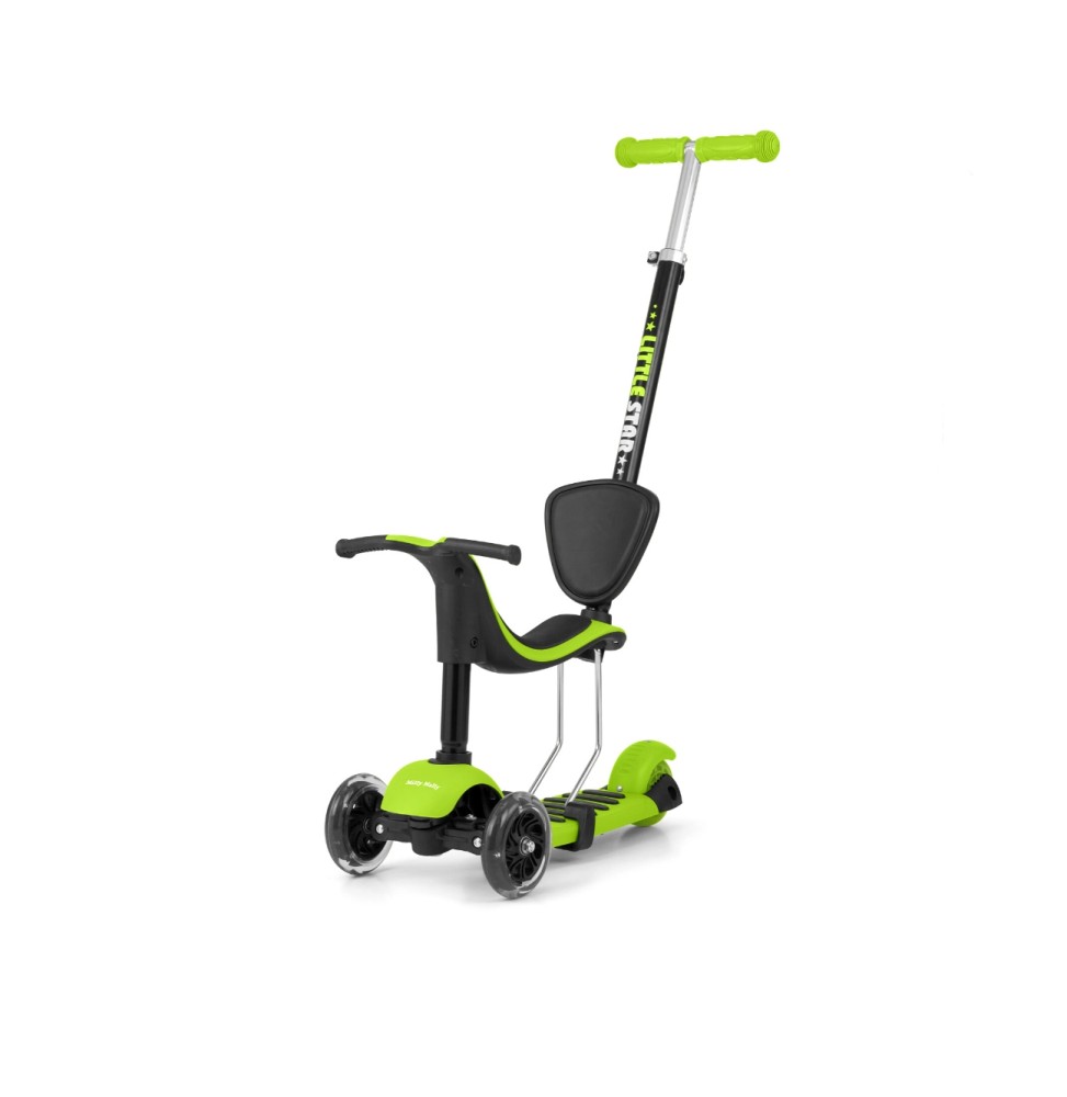 Little Star Green 3 in 1 Scooter