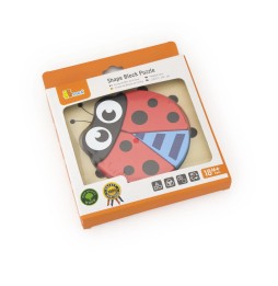 Viga 50168 Baby Puzzle - Ladybug