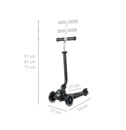 Qplay Sema Pro 3in1 Scooter Black