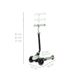 Qplay Sema Pro 3in1 Scooter Green