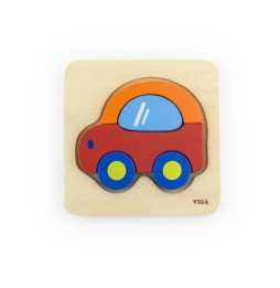 Viga 50172 toddler puzzle - car