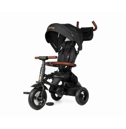 Rowerek Rito Deluxe Rubber Black - Qplay