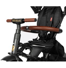 Rowerek Rito Deluxe Rubber Black - Qplay