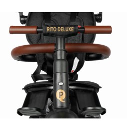 Rowerek Rito Deluxe Rubber Black - Qplay