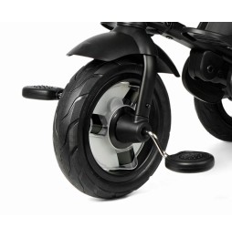 Rowerek Rito Deluxe Rubber Black - Qplay