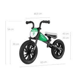 Bicicletă de echilibru Qplay Feduro verde