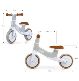 Milly Mally Velo Balance Bike Brown