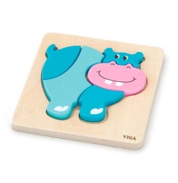 Viga 59932 First Hippo Puzzle