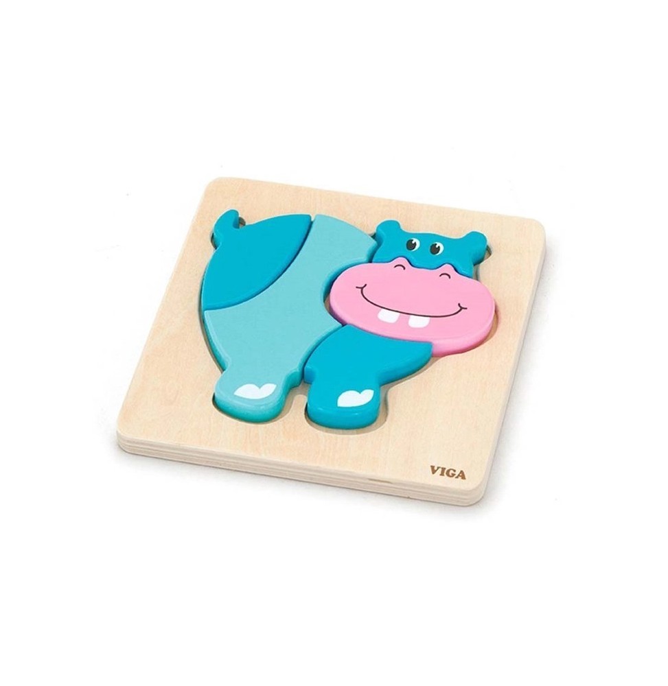 Viga 59932 First Hippo Puzzle