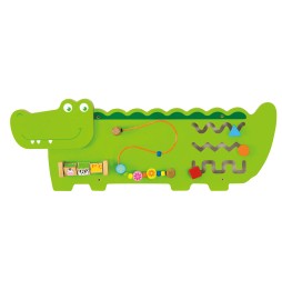 Viga 50469 Crocodile Sensory Board