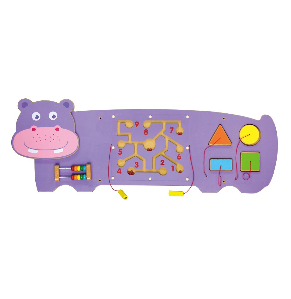 Viga 50470 Hippo Manipulative Board