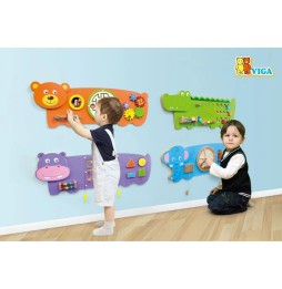 Viga 50674 Alphabet Learning Board