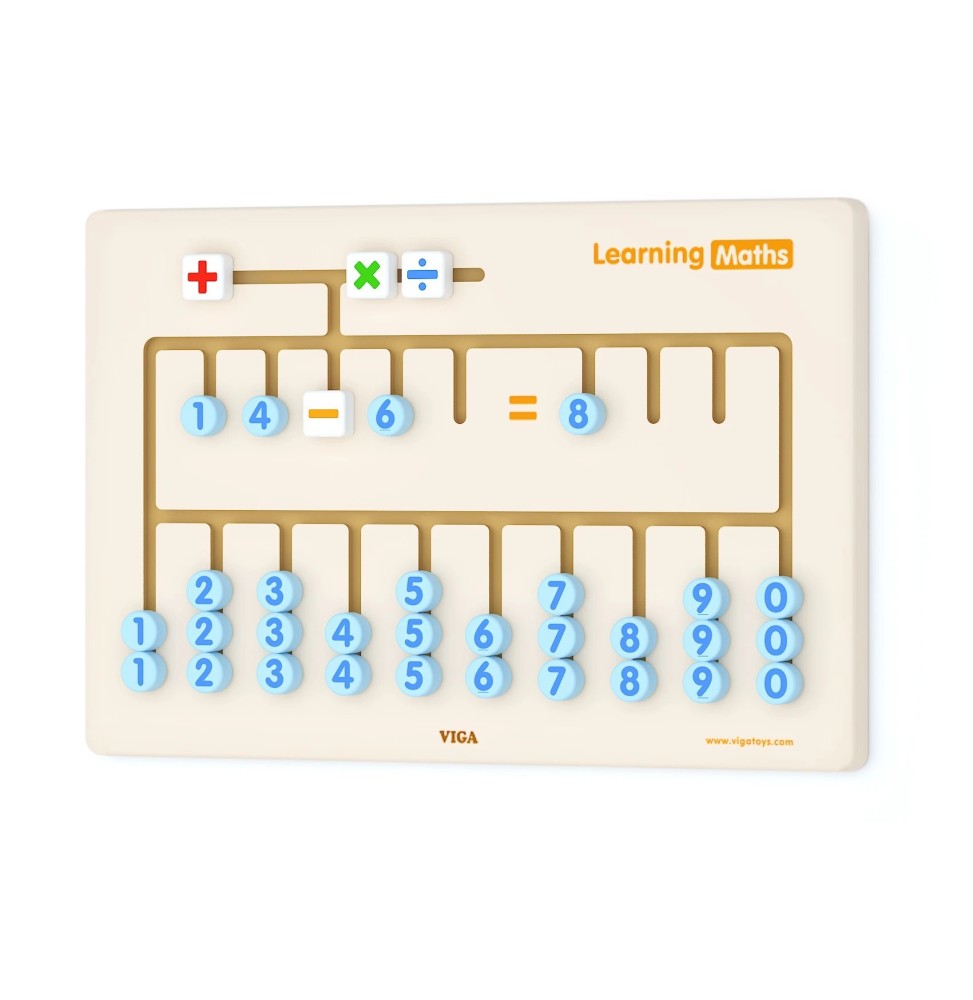 Viga 50675 Sensory Board for Number Learning