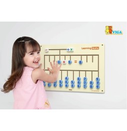 Viga 50675 Sensory Board for Number Learning