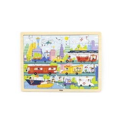 Viga City Transport Puzzle 48 Pieces