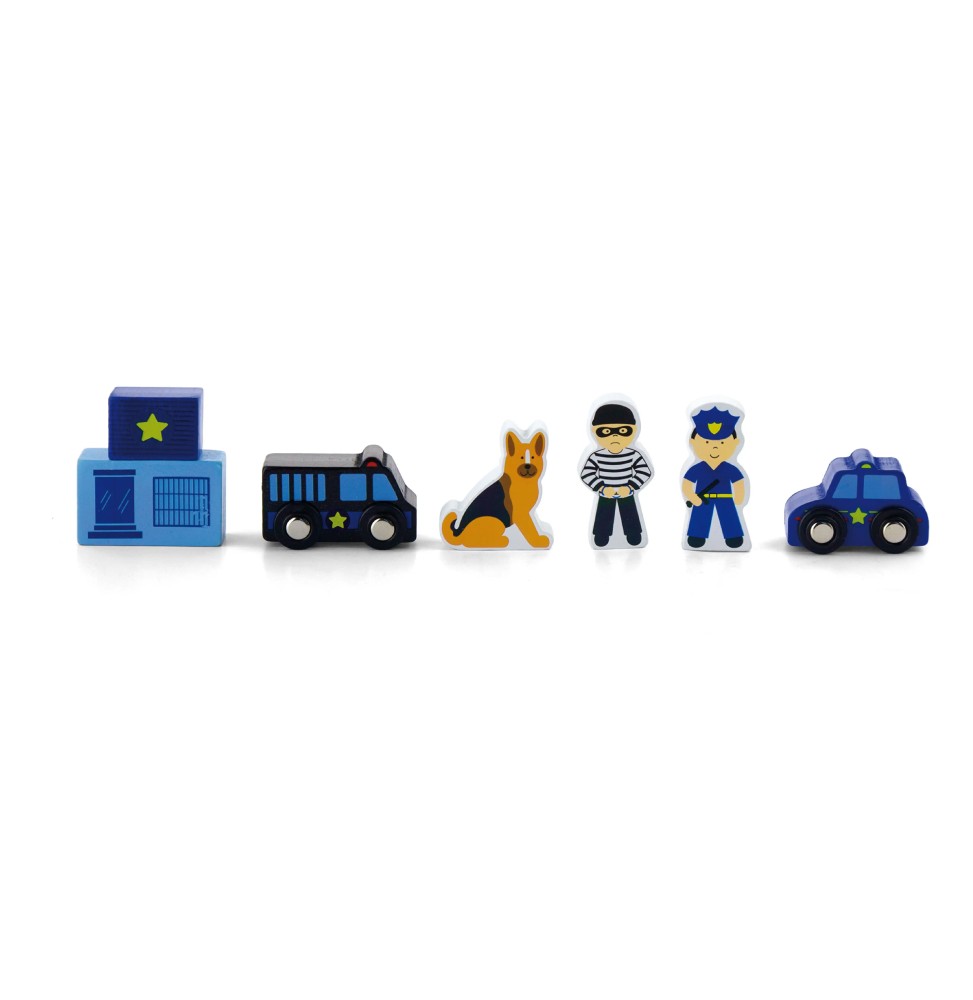 Viga 50814 Police Figurines for Kids