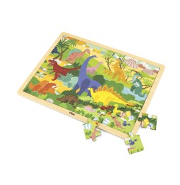 Viga Puzzle dinozaury 48 elementów