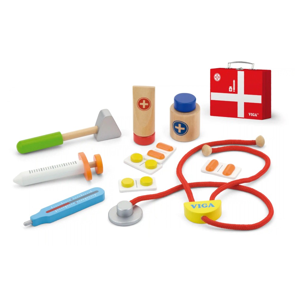 Viga 50530 Little Doctor Set for Kids