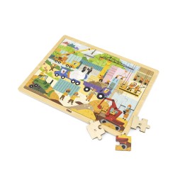 Viga 48-Piece Puzzle - Construction Machinery