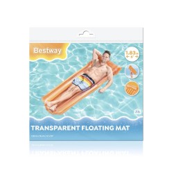 Bestway Transparent Orange Mattress