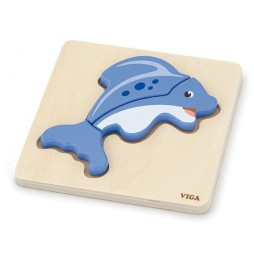 Viga 59934 First Baby Puzzle - Fish