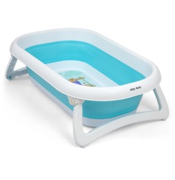 Foldable Aqua Blue Bathtub