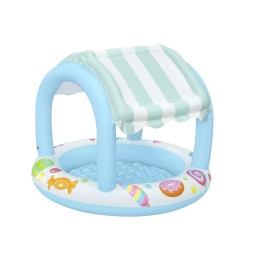 Bestway Sweet Shoppe Inflatable Pool with Canopy