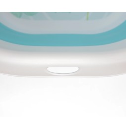 Foldable Aqua Blue Bathtub