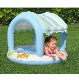 Bestway Sweet Shoppe Inflatable Pool with Canopy