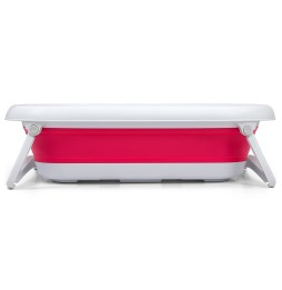 Aqua Pink Foldable Bathtub - Milly Mally