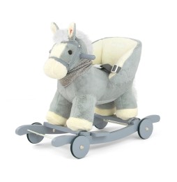 Polly Gray Rocking Horse for Kids