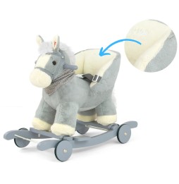 Polly Gray Rocking Horse for Kids