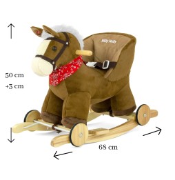 Polly Dark Brown Horse Toy for Kids