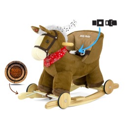 Polly Dark Brown Horse Toy for Kids