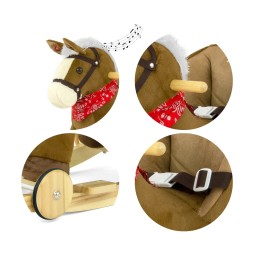 Polly Dark Brown Horse Toy for Kids