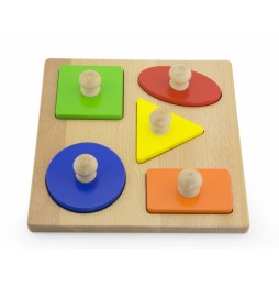 Viga 50663 Wooden Stamps - Shapes