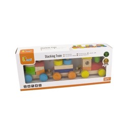 Viga 51610 Colorful Train with Blocks