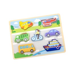 Viga 44701 Puzzle - Transport for Kids