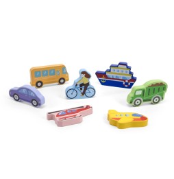 Viga 44701 Puzzle - Transport for Kids