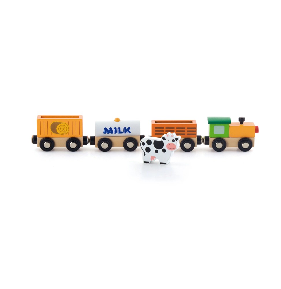 Viga 50821 Magnetic Train for Kids