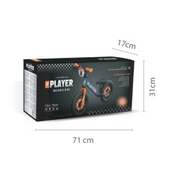 Bicicleta de alergare Qplay Player Portocalie