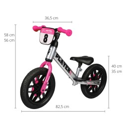 Qplay Player Running Bike Pink