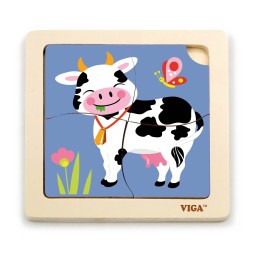 Viga 51313 Cow Puzzle